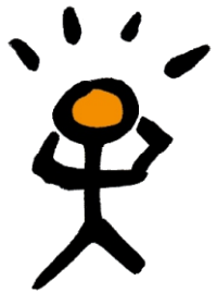 silueto de homo