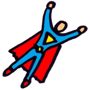 desegnaĵo de Superman